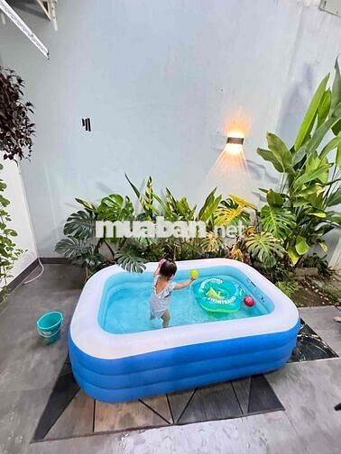 nhà gác đúc mới cứng nội thất full mới chỉ việc ở đường 5m5  lề 3m