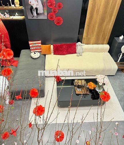 nhà gác đúc mới cứng nội thất full mới chỉ việc ở đường 5m5  lề 3m