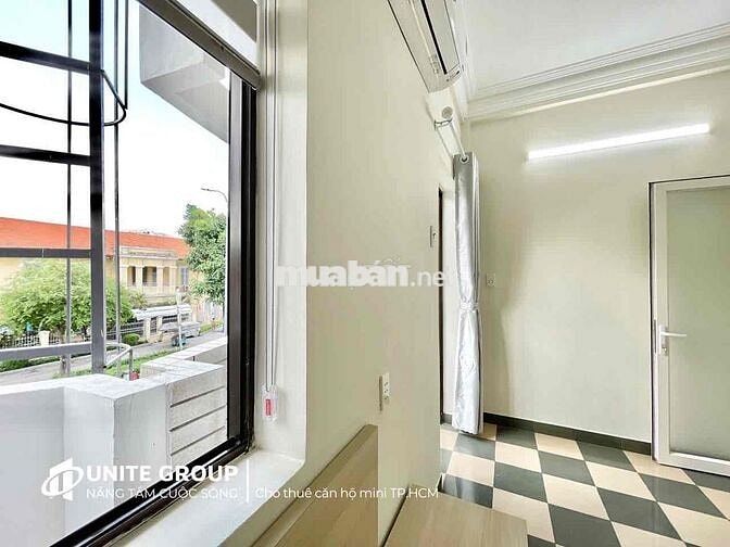 Mới 100% căn hộ ban công tách bếp ngay Lê Quang Định gần Chợ Bà Chiểu