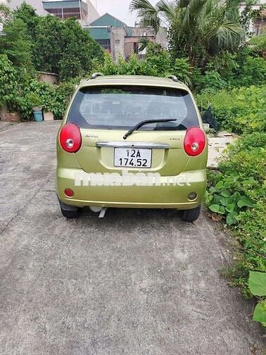 Chevrolet Spark 2009 Số sàn Vàng chanh