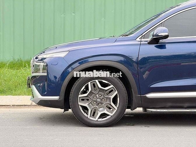 Hyundai SantaFe Premium 2022 Xanh Tự động 42000 km