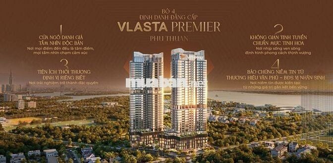 Giỏ hàng chính thức dự án Vlasta Premier Phú Thuận giá từ 3,9tỷ Quận 7