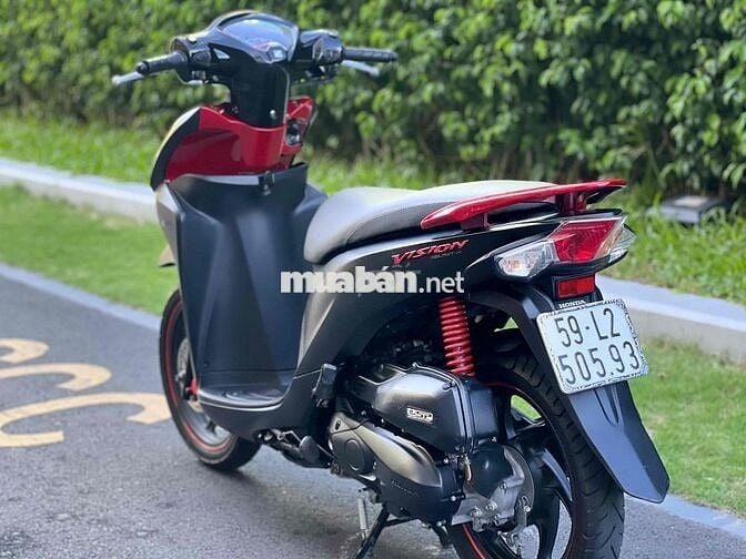Honda Vision 2018 Đen nhám BSTP 9Chủ Công Chứng