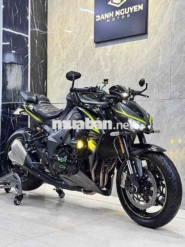 Kawasaki Z1000R 2018 Đen-xanh nguyên zin