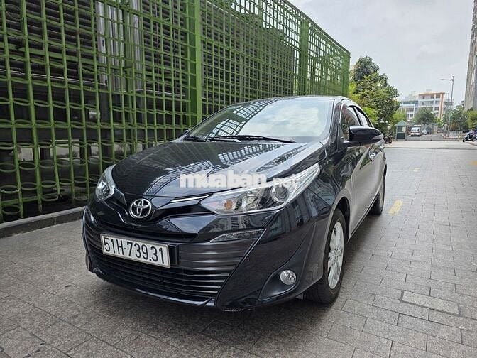 Toyota Vios 1.5G CVT 2020 Đen 20.439 km
