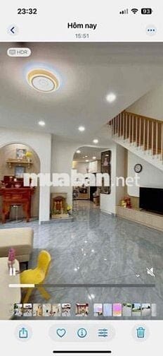 Bán nhà mặt tiền đường Bùi Hữu Nghĩa , sổ riêng 100m2 ,