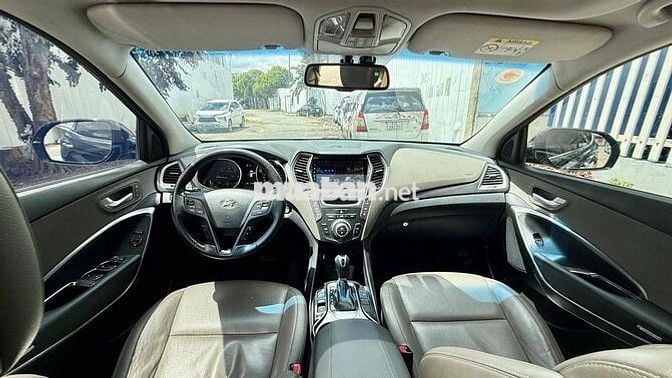 Hyundai Santafe 2018 Full dầu (4WD) 130000 km Đen