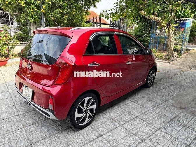 Kia Morning S sx 2019 Tự động 68000 km Đỏ