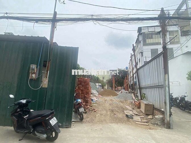Đất hẻm 137 Phan Anh, Bình Trị Đông, Bình Tân–161m2 hẻm 6m–Xây 5 tầng