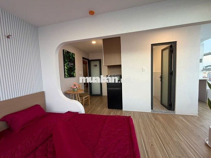STUDIO CAO CẤP VIEW CỬA KÍNH SIÊU THOÁNG - FULL NỘI THẤT NGAY ĐẦM SEN