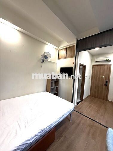 Trong tòa Villa- Căn 1 PN tách bếp Hoàng Hoa Thám- Full nội thất