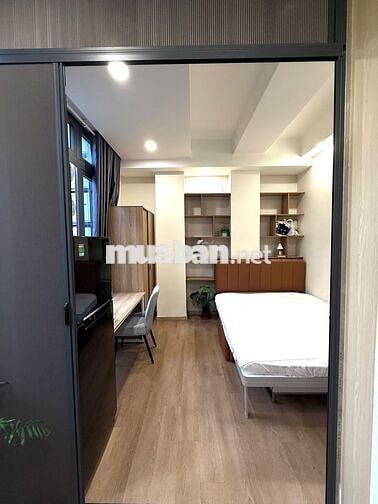 Trong tòa Villa- Căn 1 PN tách bếp Hoàng Hoa Thám- Full nội thất