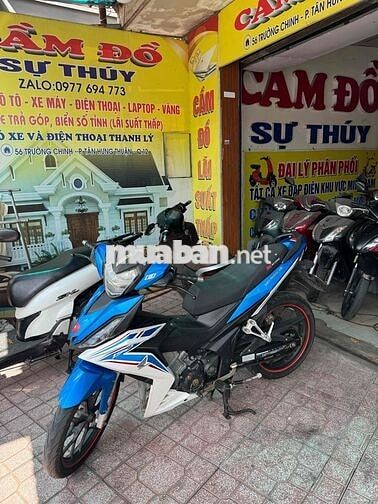 Honda Winner Côn tay Xanh trắng