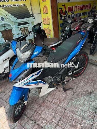 Honda Winner Côn tay Xanh trắng