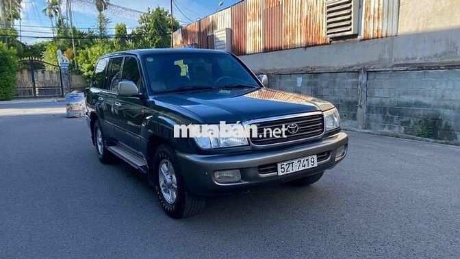 Toyota Land Cruiser 2002 Xanh 4 chỗ
