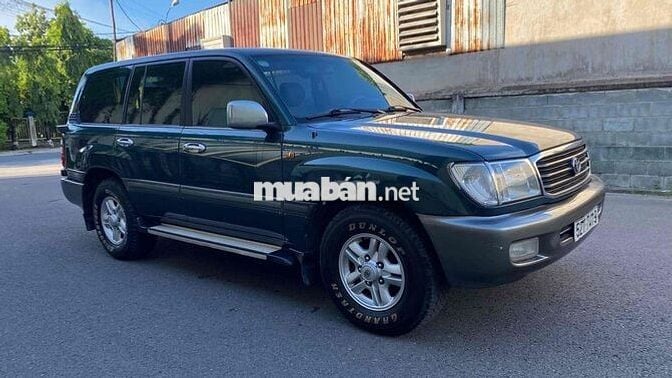 Toyota Land Cruiser 2002 Xanh 4 chỗ