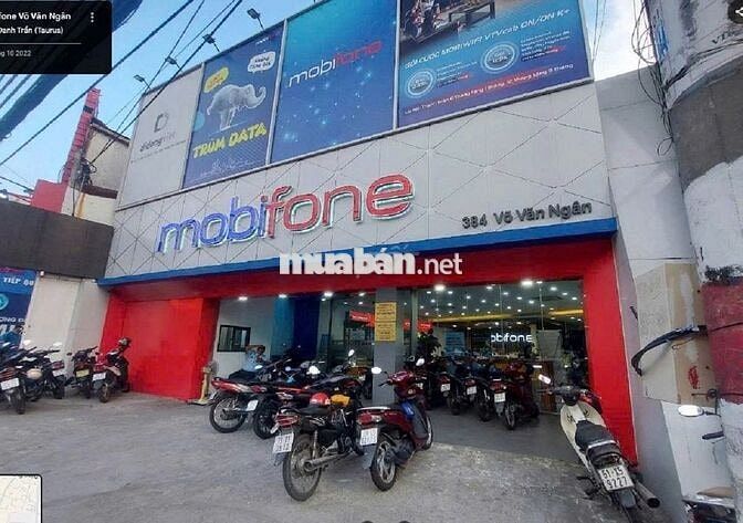 Cho thuê góc 2 MT 384 Võ Văn Ngân, Thủ Đức, 12x30m, nhận diện cực tốt