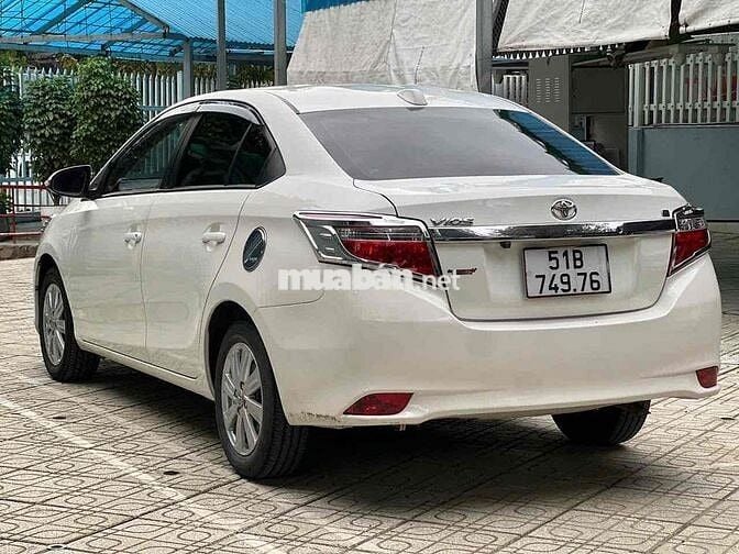 Toyota Vios E Cvt 2017 Số tự động Trắng