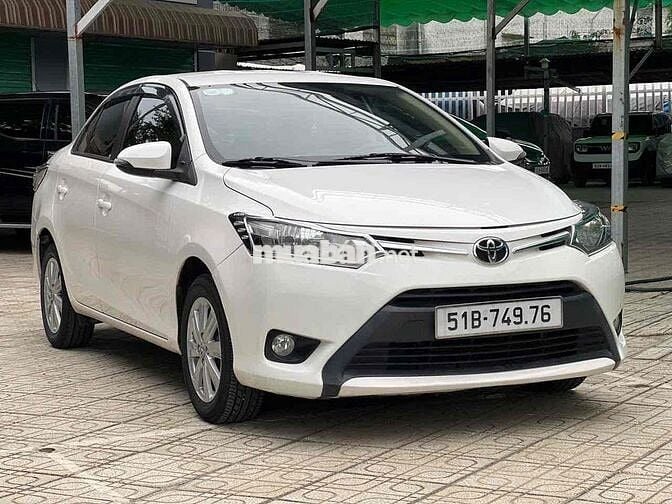 Toyota Vios E Cvt 2017 Số tự động Trắng