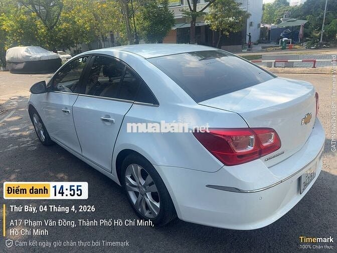 Chevrolet Cruze LTZ 1.8 2017 Trắng 88000 Km