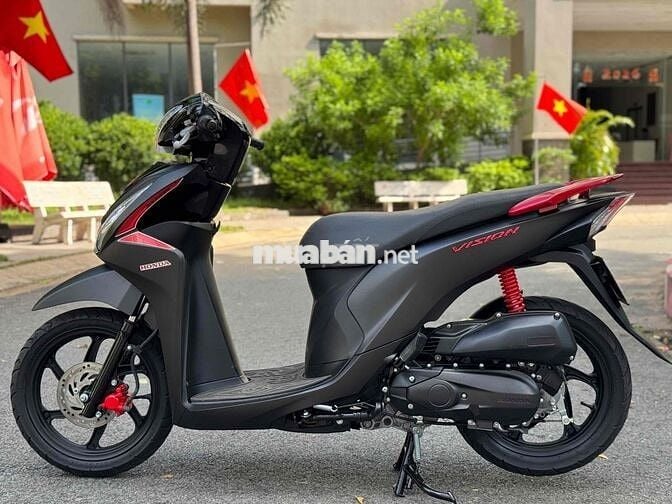 Honda Vision 2018 Đen BSTP nguyên zin