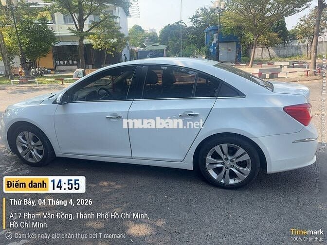 Chevrolet Cruze LTZ 1.8 2017 Trắng 88000 Km