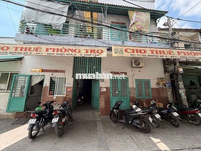 BÁN DÃY NHÀ TRỌ 22 PHÒNG ĐANG CHO THUÊ 