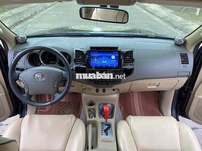 Toyota Fortuner 2009 2 cầu Đen