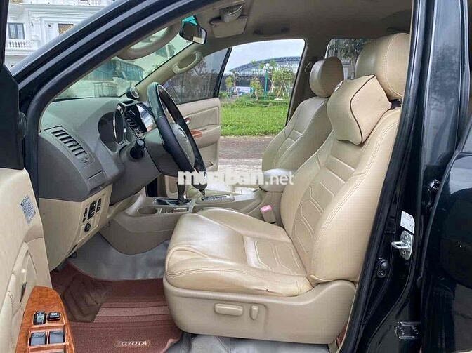 Toyota Fortuner 2009 2 cầu Đen