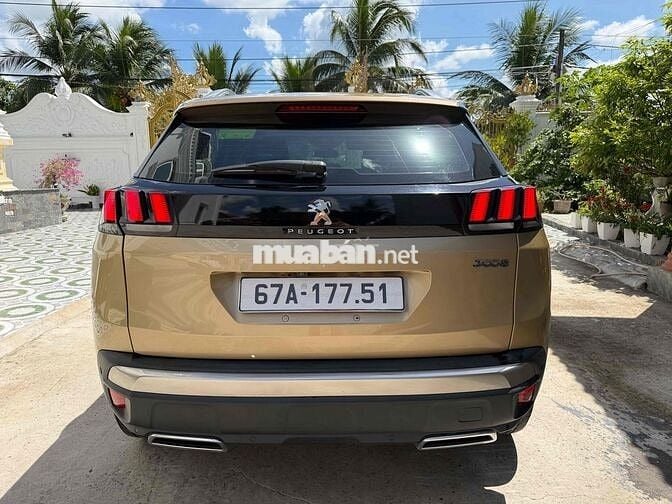 Peugeot 3008 1.6 Allure Turbo 2021 Vàng đồng
