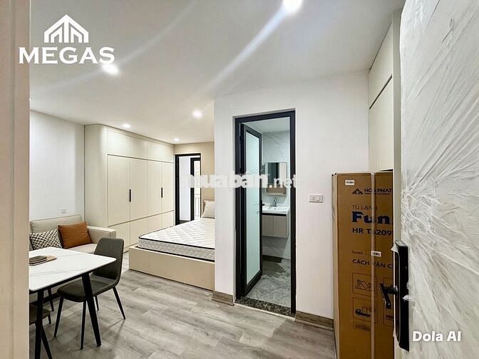 CĂN HỘ STUDIO MỚI FULL NỘI THẤT OTO ĐỖ CỬA HOÀNG NGÂN, LÊ VĂN LƯƠNG