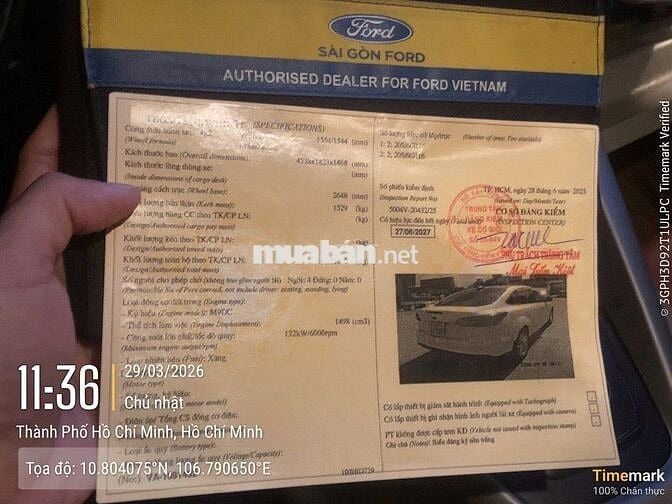 Ford Focus 2020 Trắng 27748 km