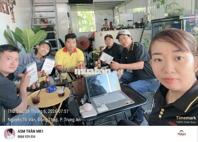 [MIKIRI TIỀN GIANG ] TUYỂN 2 BÁN HÀNG THEO HUYỆN