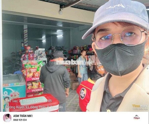 [MIKIRI TIỀN GIANG ] TUYỂN 2 BÁN HÀNG THEO HUYỆN