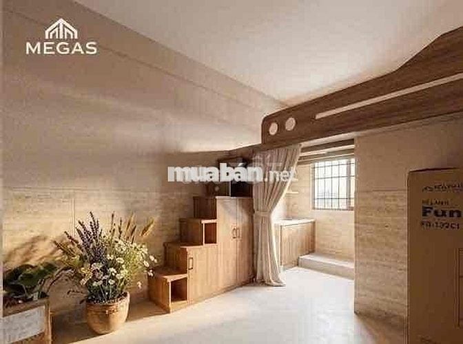 Duplex mới 100% cách Q1, Q3 5 phút đi xe