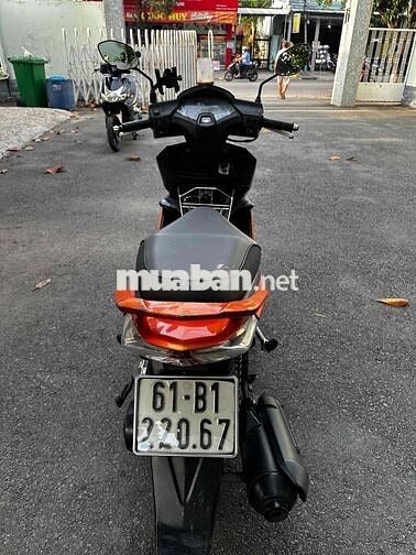 Honda Air Blade  len thai Đen Cam
