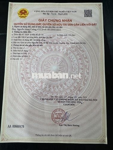 Bán đất thổ cư Tiên Dương - Phúc Thịnh - Hà Nội