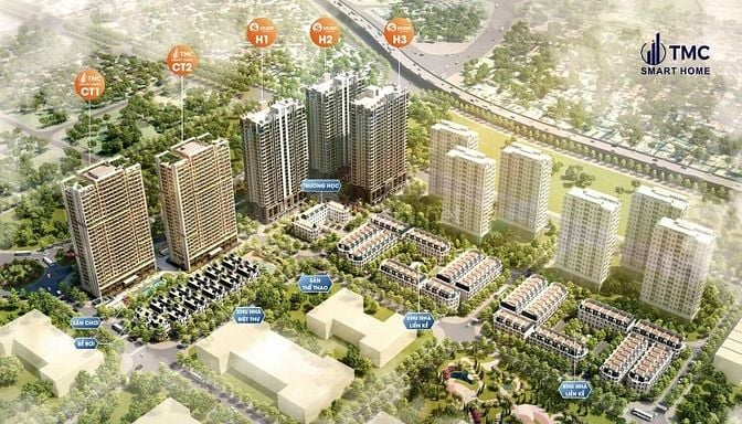 Bán suất nội bộ chung cư TMC Smart Home Phạm văn Đồng chỉ với 1,1 tỷ