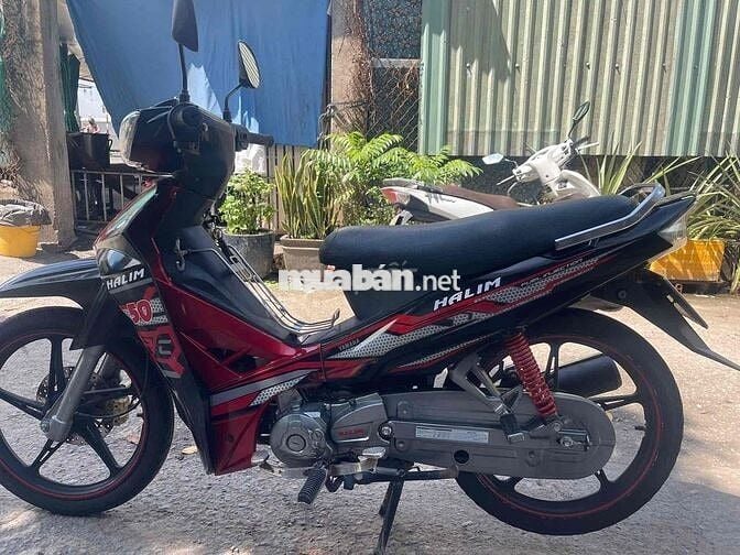 Xe số Halim 50cc 2020 Đỏ đen Hàn Quốc