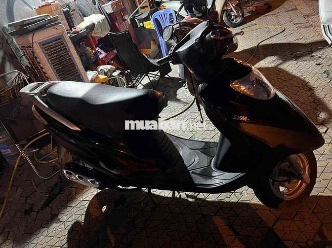SYM Attila chân bậm 125cc Đen