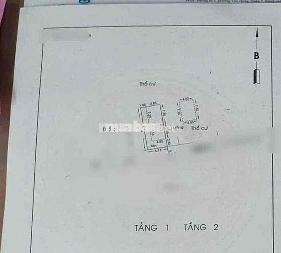 NHÀ NGANG 6,74M - KHU LÝ PHỤC MAN - QUẬN 7