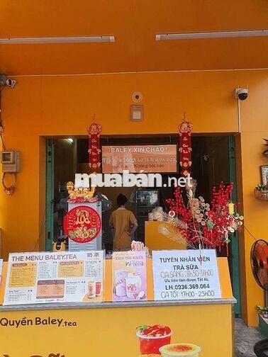TRÀ SỮA HONGKONG TỈNH LỘ 10 TUYỂN NV BÁN HÀNG