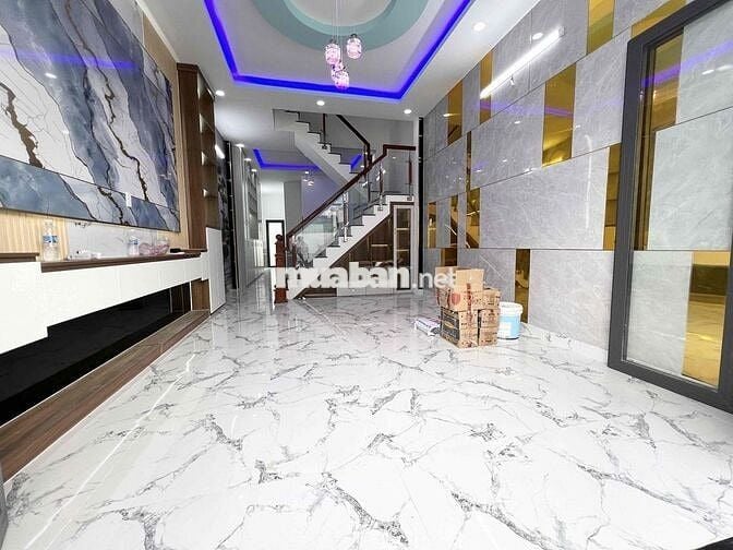 nhà mới xây tân kim QL50 gần Bình Chánh 4m x 24m