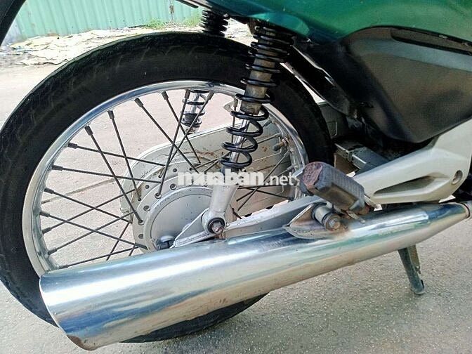 Honda Wave Alpha 2006 Xanh ngọc Lốc đen