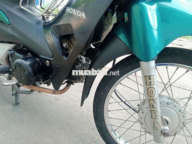 Honda Wave Alpha 2006 Xanh ngọc Lốc đen