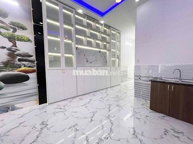 nhà mới xây tân kim QL50 gần Bình Chánh 4m x 24m