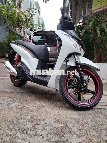 Honda SH 2007 nâng cấp lên đời 2012 Trắng