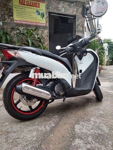 Honda SH 2007 nâng cấp lên đời 2012 Trắng