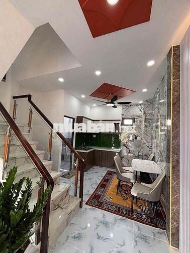 nhà 2 lầu tân kim QL50 đường xe hơi giá rẻ