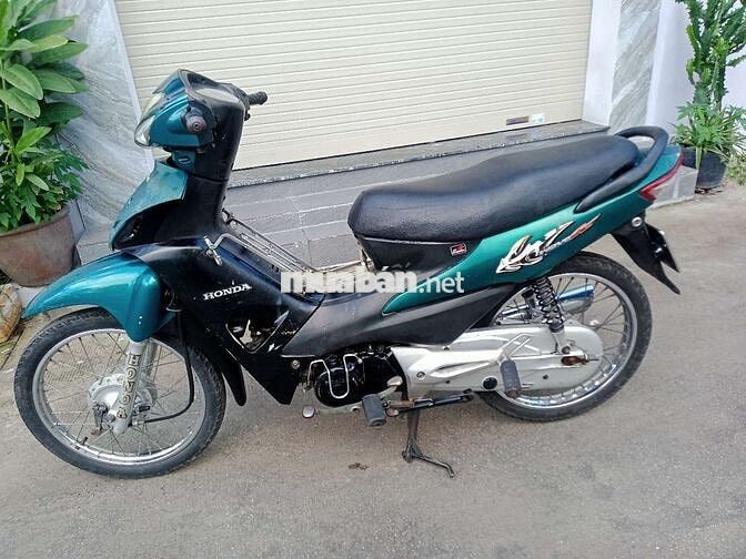 Honda Wave Alpha 2006 Xanh ngọc Lốc đen